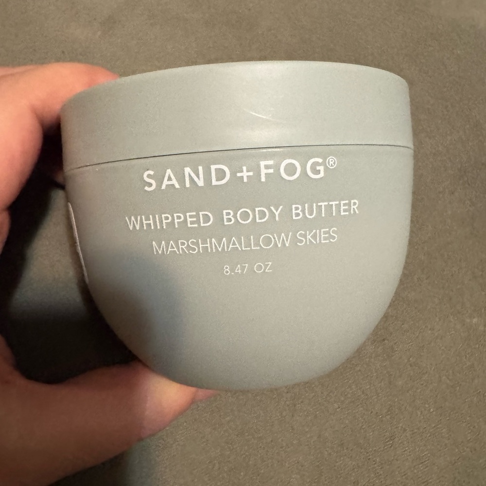 Sand and Fog  whipped body butter marshmallow skies 8.47 oz